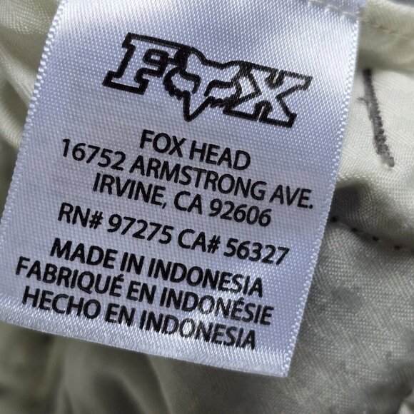 Fox Racing Shorts Mens 30 Gray Chino Outdoor Biking Casual Sport Utility - Picture 8 of 15